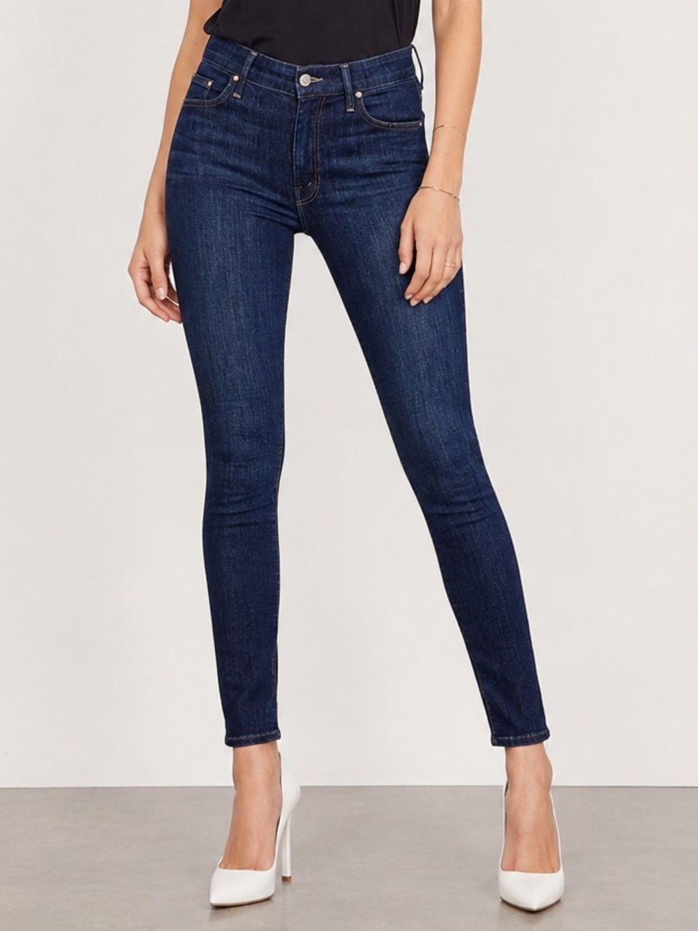 Mother The Looker Clean Sweep Skinny Jeans Size 24